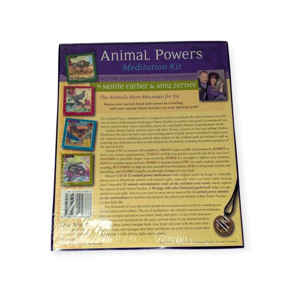 Animal Powers Meditation Kit by Monte Farber & Amy Zerner Sealed - Picture 8 of 12